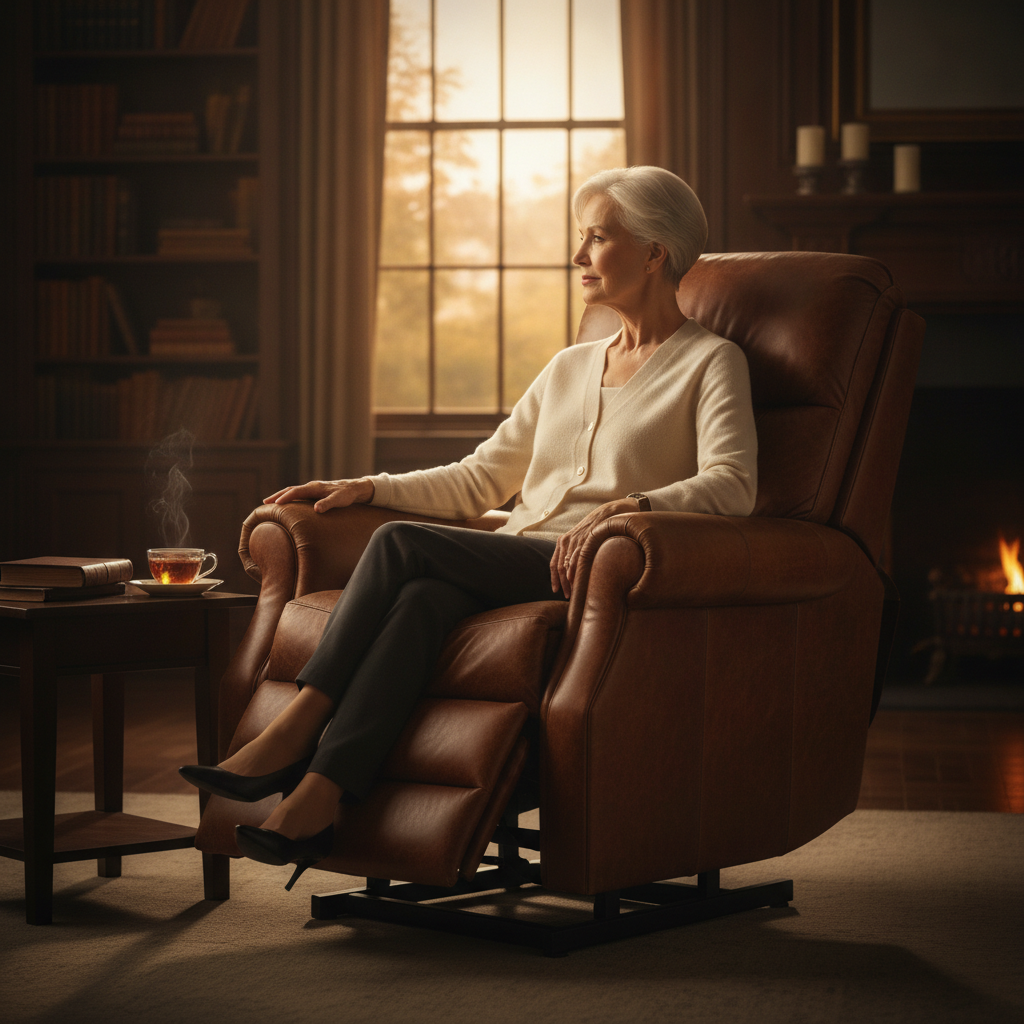 Leather Recliner Chair: Elegance & Durability
