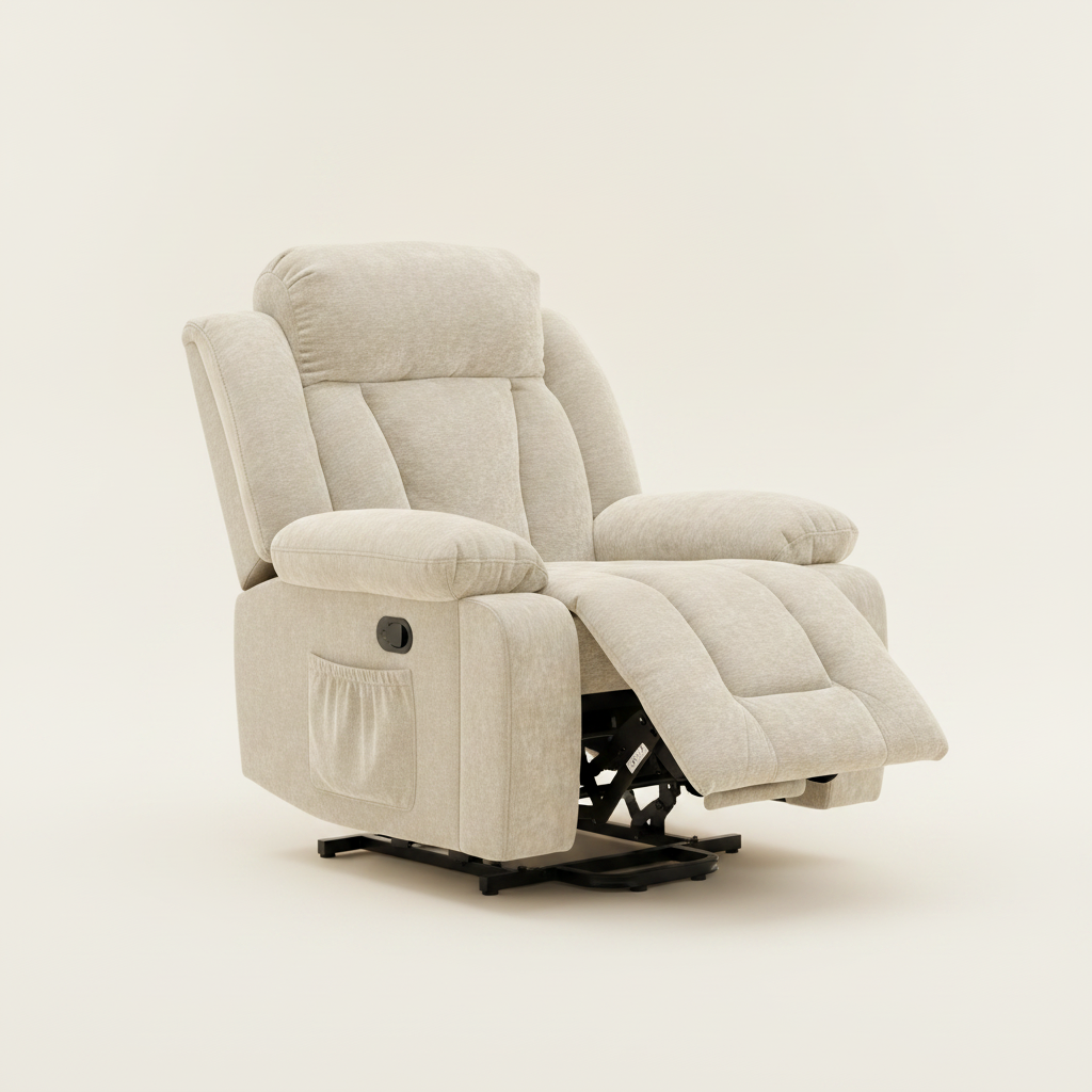 Fauteuil de Massage Électrique Inclinable 8 Points + Chaleur